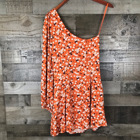 Free People Mini Jules Dress One Shoulder 4-S - Picture 6 of 10